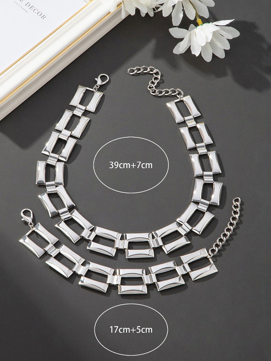 Chains Bracelet Accessories Necklaces Accessories Sets
