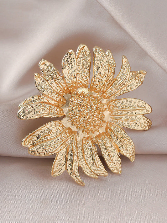 Flower Shape Geometric Rings Accessories