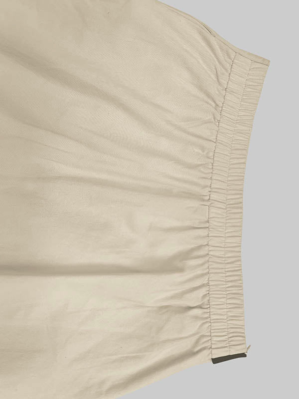 A-Line Loose Asymmetric Elasticity Pockets Split-Joint Skirts Bottoms