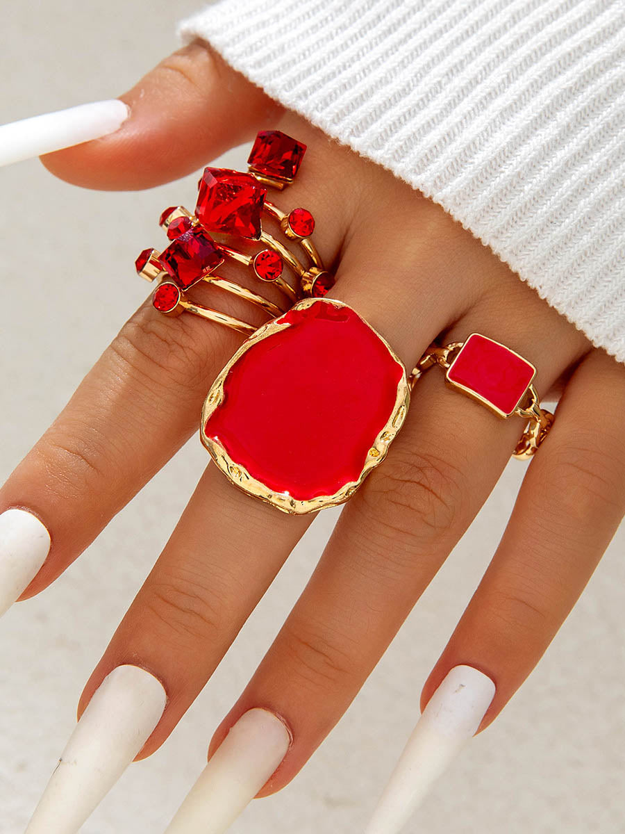 Geometric Rings Accessories