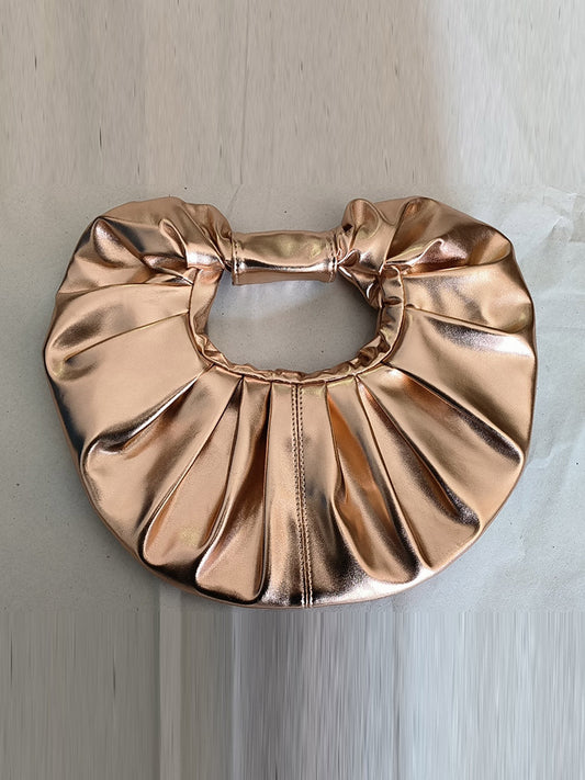 Geometric Pleated Evening Bags & Clutches