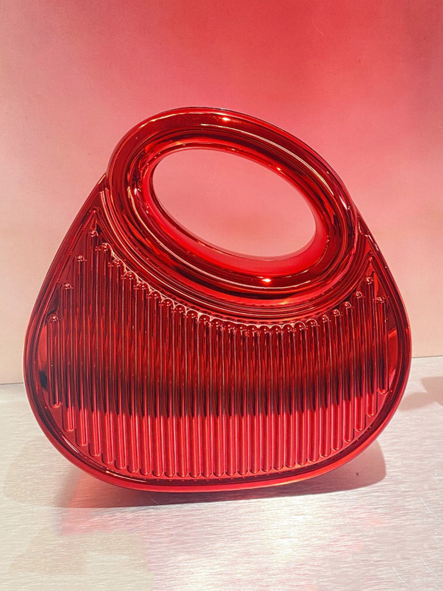Shiny Striped Patterns Water Drop Evening Bags & Clutches Handbags