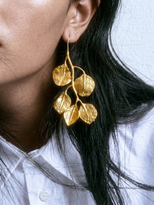 Leaves Shape Earrings Accessories