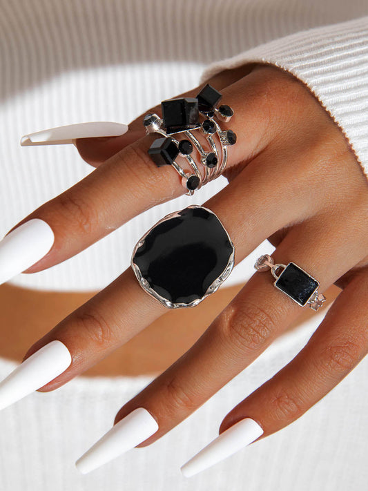 Geometric Rings Accessories